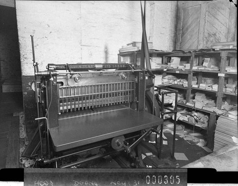 Edwards Dunlop machine Woodward, 1941