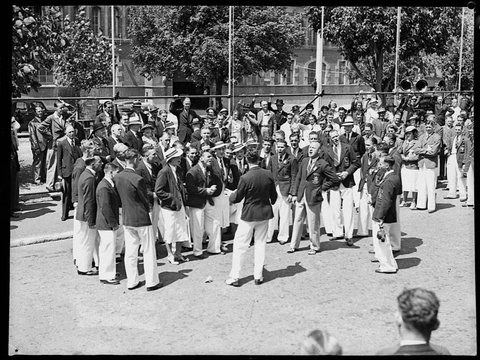 Empire Games representatives, 1938