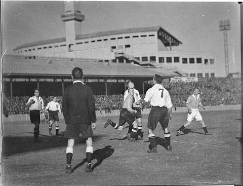 England v NSW soccer at Sydney Cricket Ground, 1937