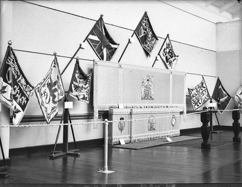 Exhibition of Royal Coronation Robes, 1938