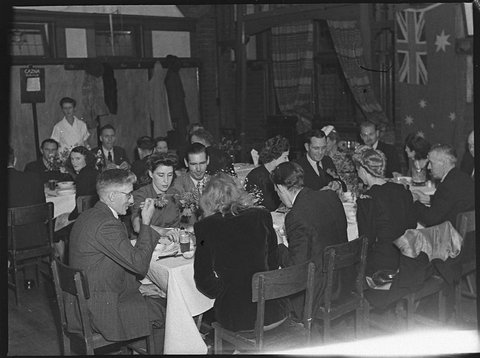 Federated Ironworkers dinner, 1947
