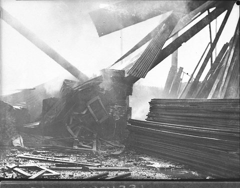 Fire at Leichhardt, 1934