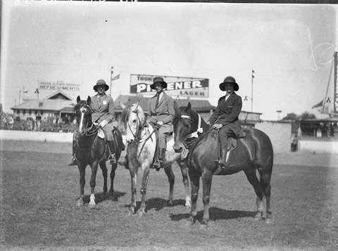 First second and third in Ladys Hack, 1925–57