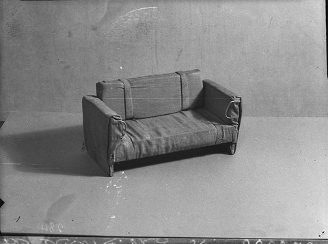 Furniture models couch, c. 1936