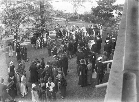 Garden Party at Admiralty House, 1920s