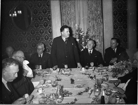 George Fitzpatrick Win the War function at Ushers, 1944