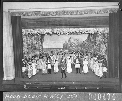Gilbert Sullivan Society production of Pirates of Penzance, 1937