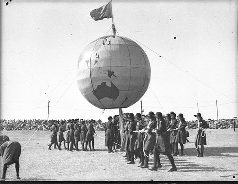 Girl Guides display, 1939