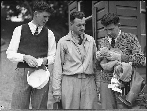 Golf at Killara, 1937