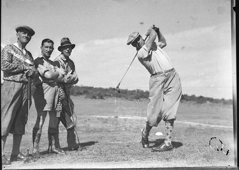 Golf at Lakes taken for Golf in Australia, 1937