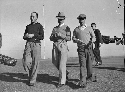 Golf championship at Lakes, 1938