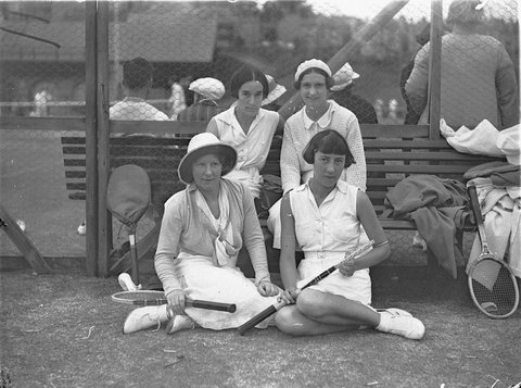 Goulburn team Lawn Tennis Country Carnival Rushcutters Bay January 1935