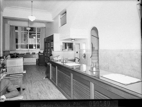 Ground floor office Victoria Insurance Co House, 1937
