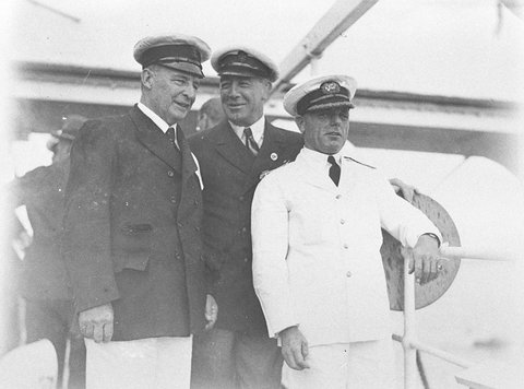 Group of three commodores of the Royal Prince Alfred Yacht Club, c. 1934