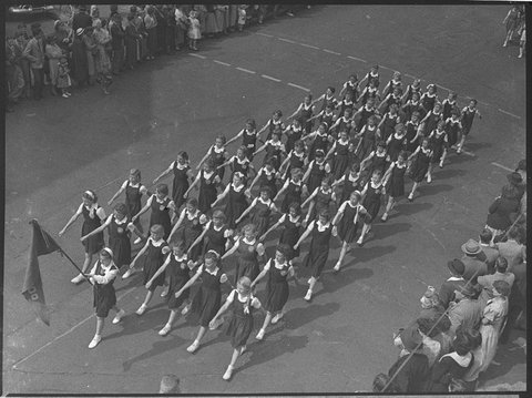 Health Week march, 1952