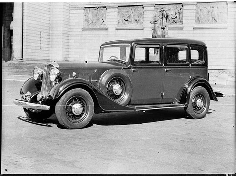 Humber sedan, 1937