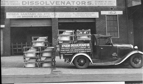 Hygeia Dissolvenator Co taken for Mr Black, 1944