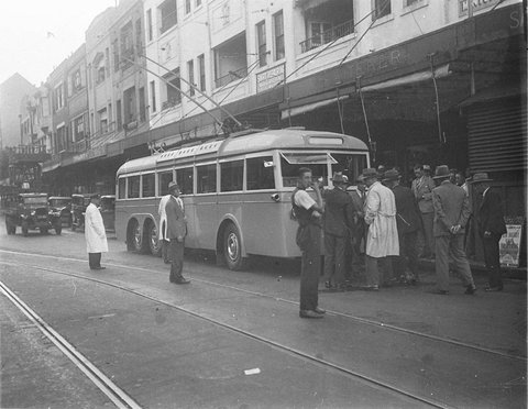 In the city Rushcutters Bay, 1930s