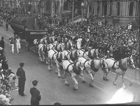 Industrial procession, 1938