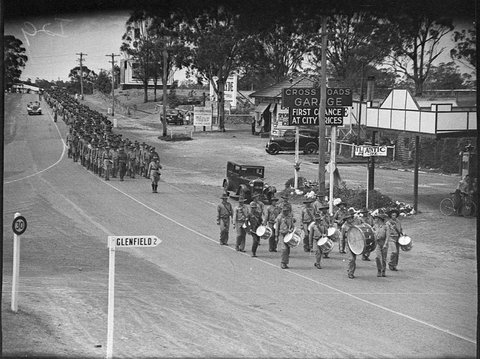 Ingleburn camp, 1939