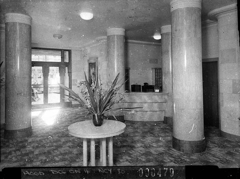 Interior Macleay Regis flats taken for Mr Christmas, 1939