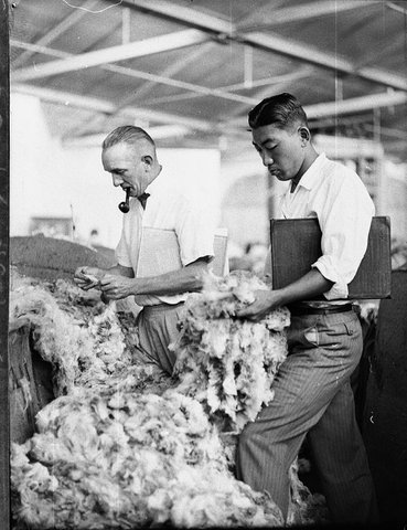 Japanese wool buyers, 1937