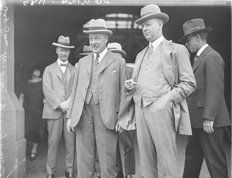 Justice Rawlings and Sir Sam Hordern, 1930s
