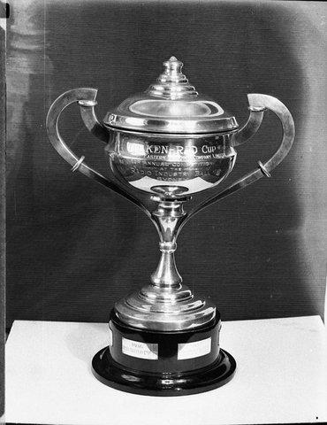 KenRad Cup taken for Mingay Publishing Co, 1938