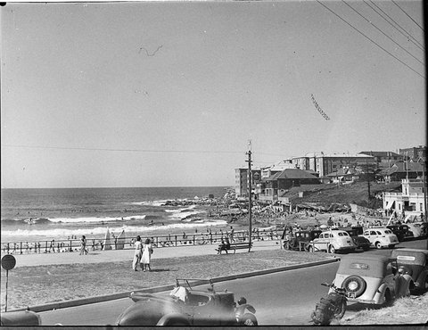 Kite at Bondi taken for MGM, 1947