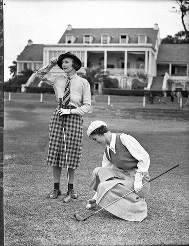Ladies golf, 1938