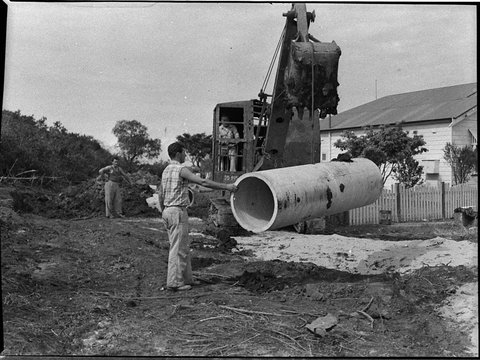 Lambton Bridge project, 1956