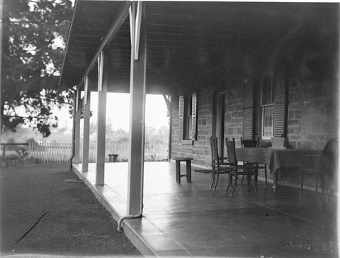 Large twostorey mansion, 1930s