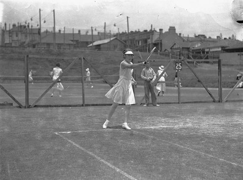 M Kennedy Lawn Tennis Country Carnival Rushcutters Bay January 1935