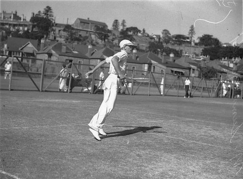 M Summerfield Lawn Tennis Country Carnival Rushcutters Bay January 1935