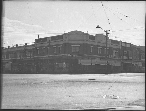 Maloneys Corner Kingsford taken for LJ Hooker Ltd, 1951
