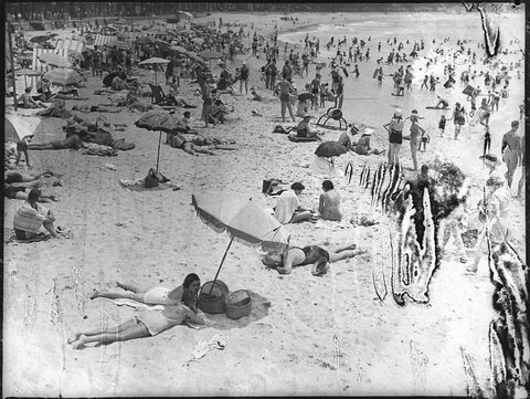 Manly Beach, 1939
