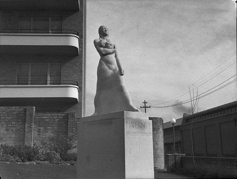 Maternity statue taken for Mr Ashton Building Publishing Company, 1944