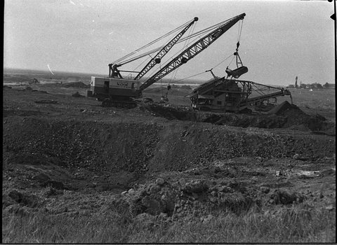 Mayfield West reclaiming, 1957