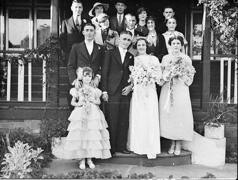McNamaraClaire wedding Bankstown, 1936