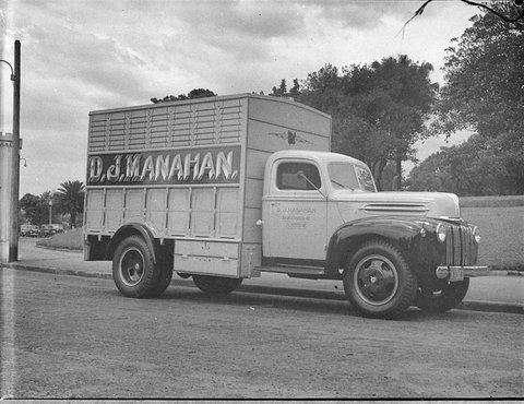 Meat wagon for Hastings Deering, 1944