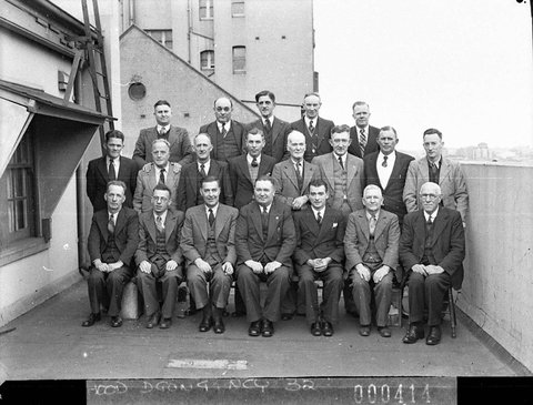 Meeting of the executive of the Waterside Workers Federation, 1945