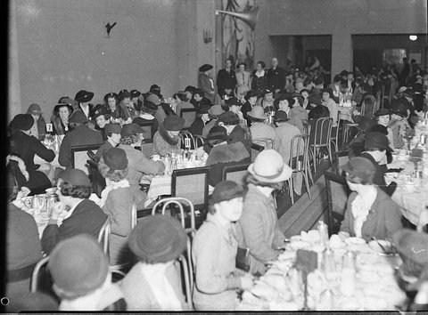 Miss Flemming at David Jones, 1936
