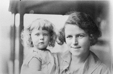Mother and baby, 1930s