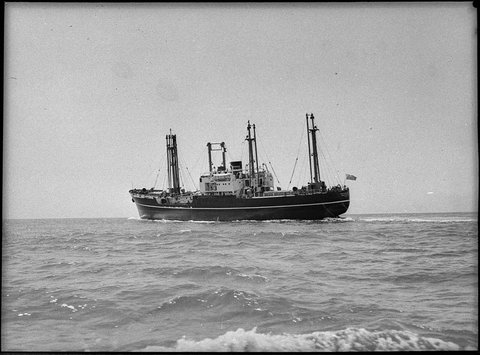 Motorship Wangara trials, 1953