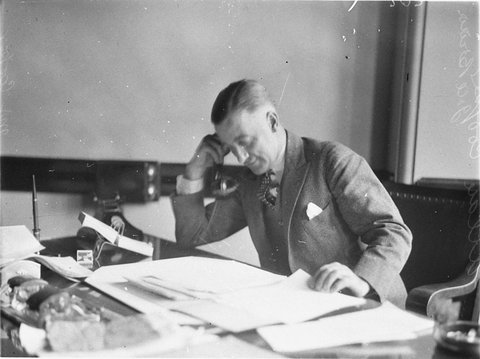 Mr Allen Cooper of JA Brown Coal Company, c. 1934