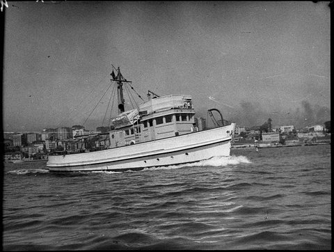 Mr Gores motor vessel, 1947