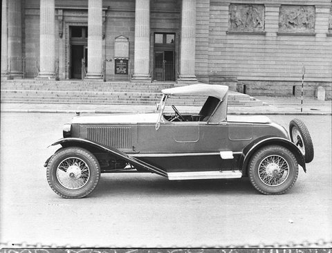 Mr McMasters Stanley 19221924 steam car, c. 1936