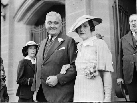Mr Richard Hardys wedding at St Stephens, 1936