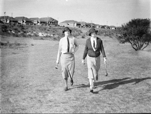 Mrs Clive Robinson and Miss Green, 1935–36