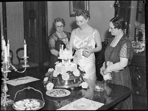 Mrs Gillespies party Elizabeth Bay House, 1939